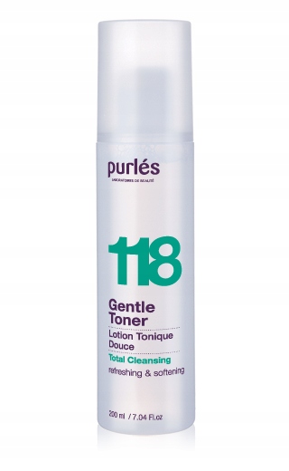 Purles 118 Gentle Toner Osvěžující pečující přípravek 200 ml