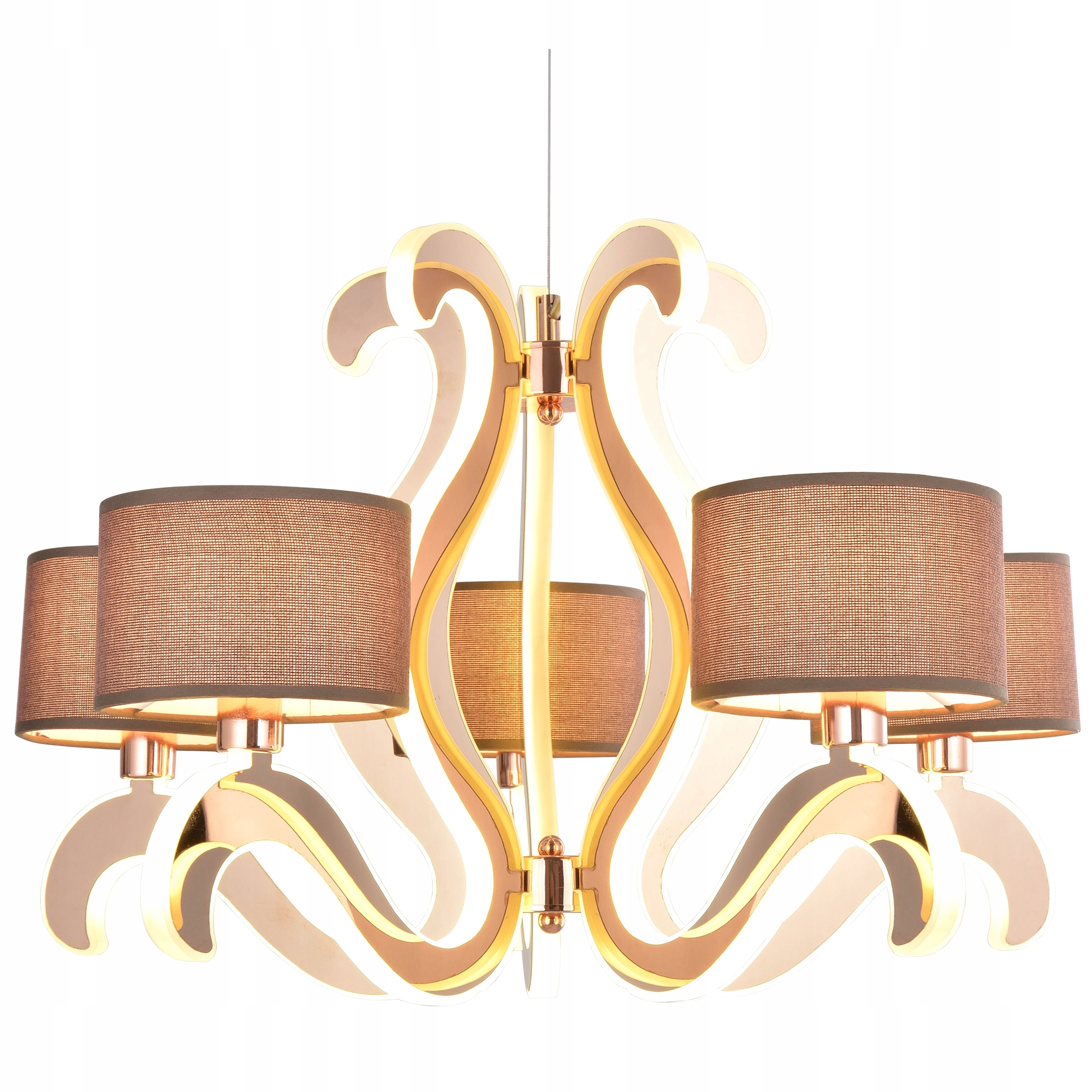 Závěsná lampa Candellux Ambrosia 5 světelné body E14