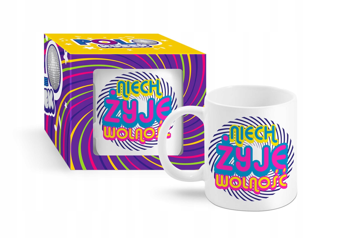 

Kubek W Rtmie Disco Polo Niech Żyje Wolność
