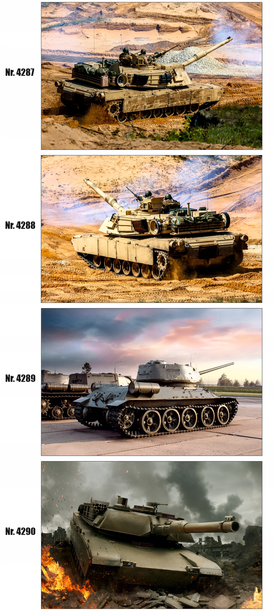 plakat czołg, czołgi, tank, tanks, 91x61 cm Rodzaj bez ramy