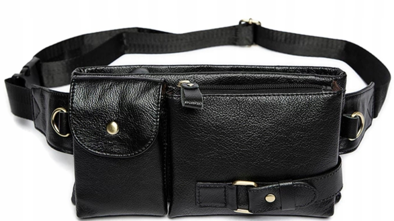 

Saszetka biodrówka torba nerka firmy Westal skóra