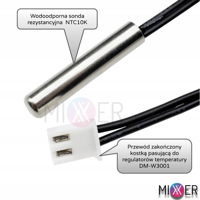 Sonda Czujnik Temperatury STC-1000 DW-W3001 5metr Rodzaj inny