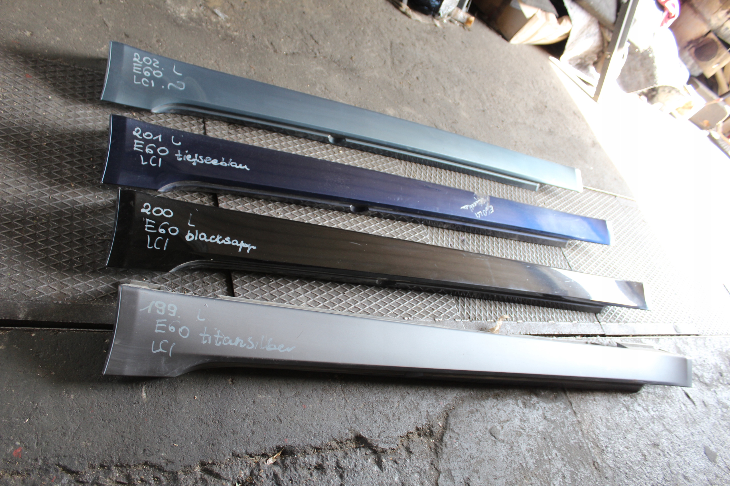 202 LISTWA PROGOWA BMW E60 E61 LCI LEWA