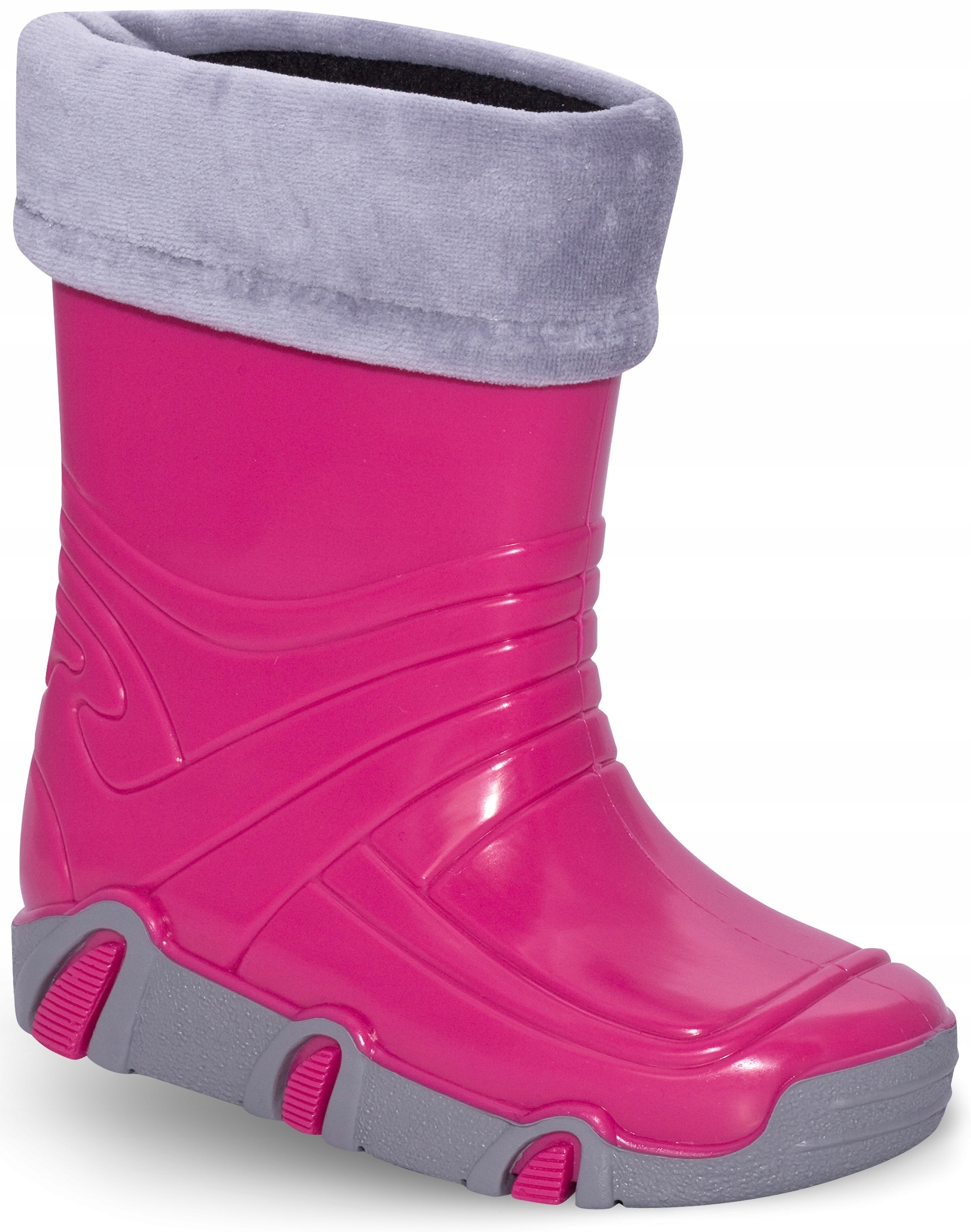 ZETPOL kalosze dziecięce Wodnik Róż wkład 23/24