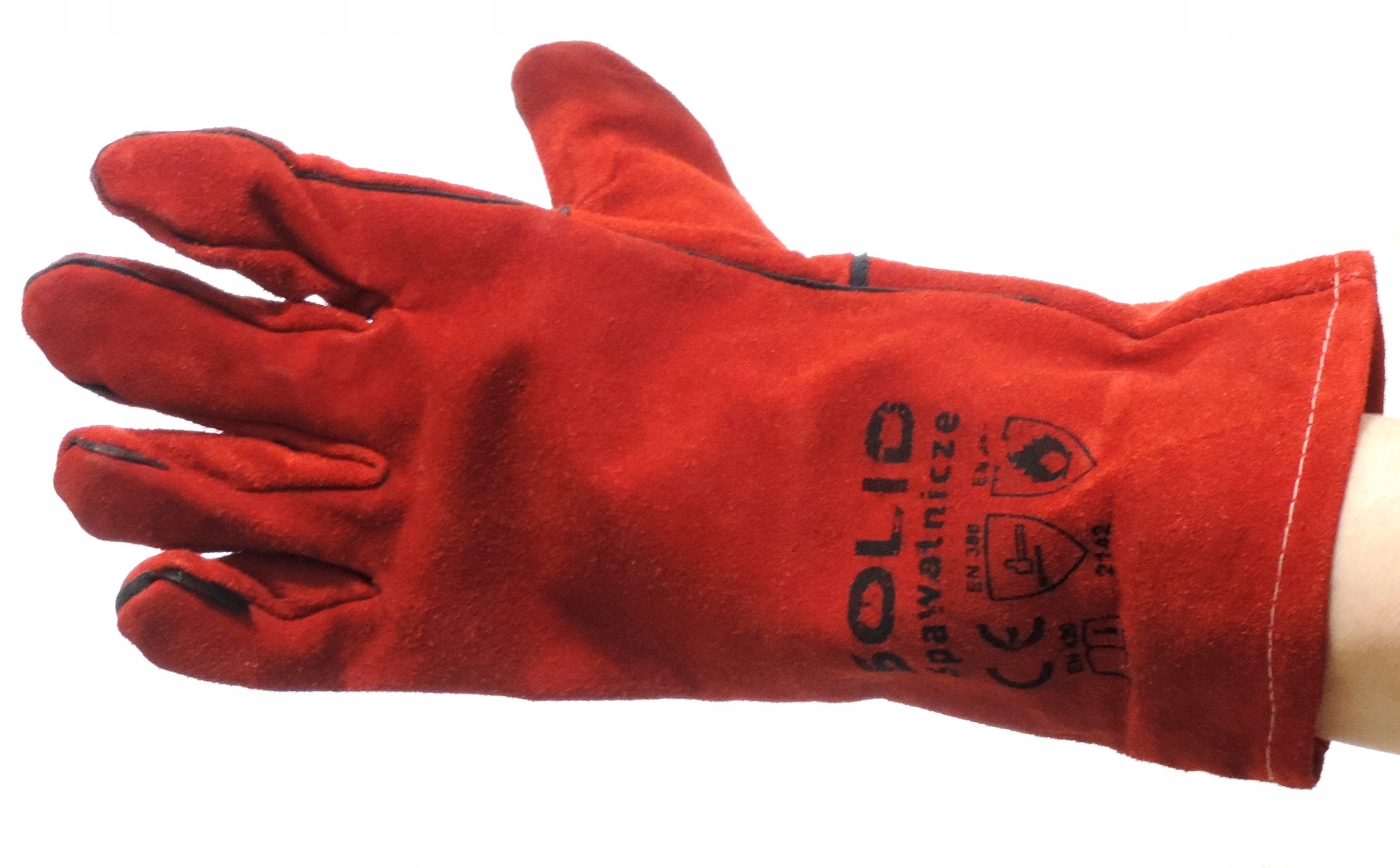 

Rękawice Robocze Spawalnicze Solid rozm.10 Skóra