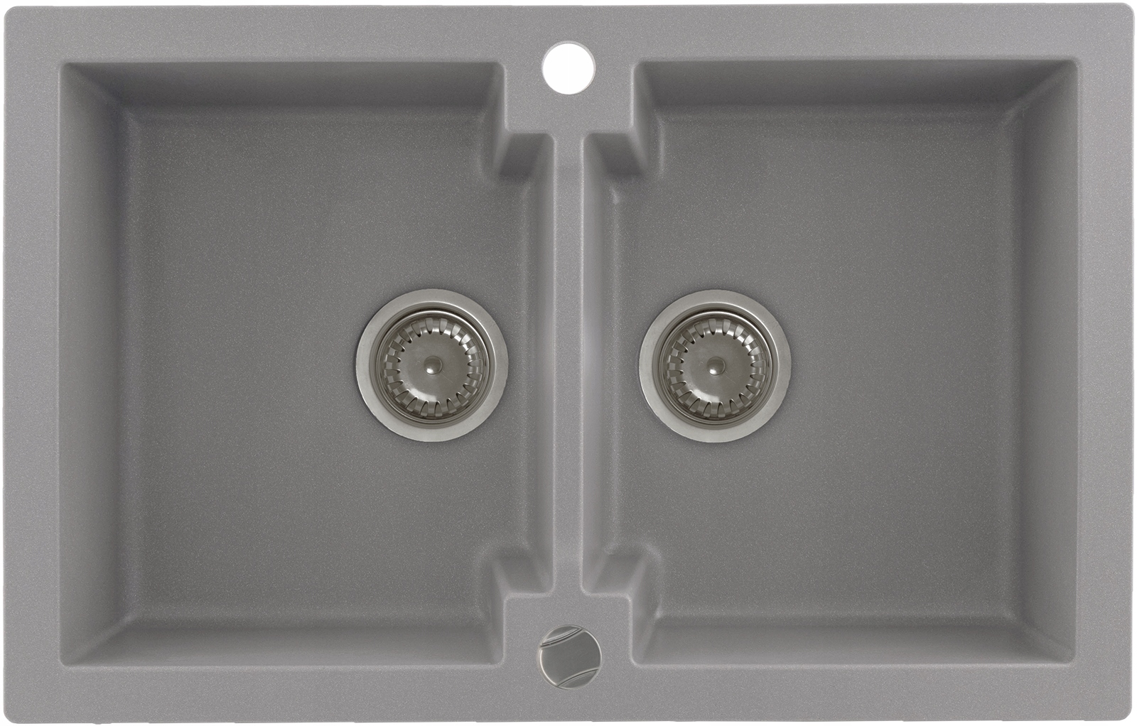 Zlew granitowy Kernau Kgs A 80 2B Grey Metallic
