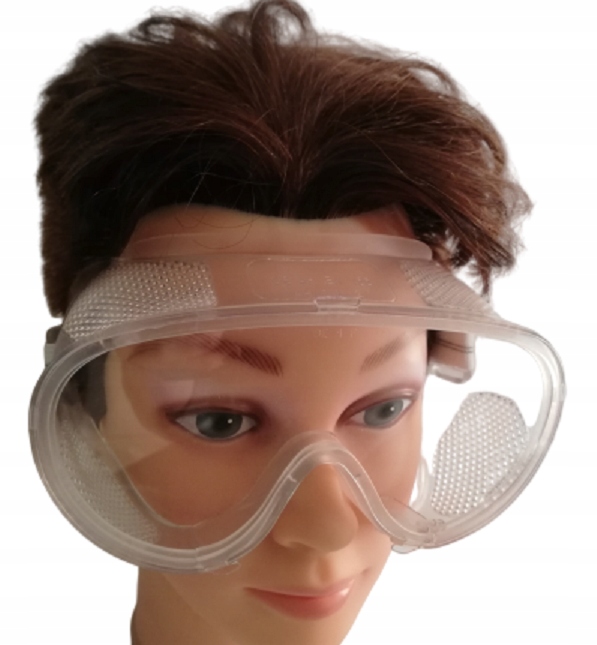 Gogle Gospodarcze Okulary Ochronne Uniwersalne CE Typ przeciwodpryskowe