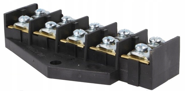 Płytka odgałęźna zaciskowa 5x16mm 5-torowa W-10179