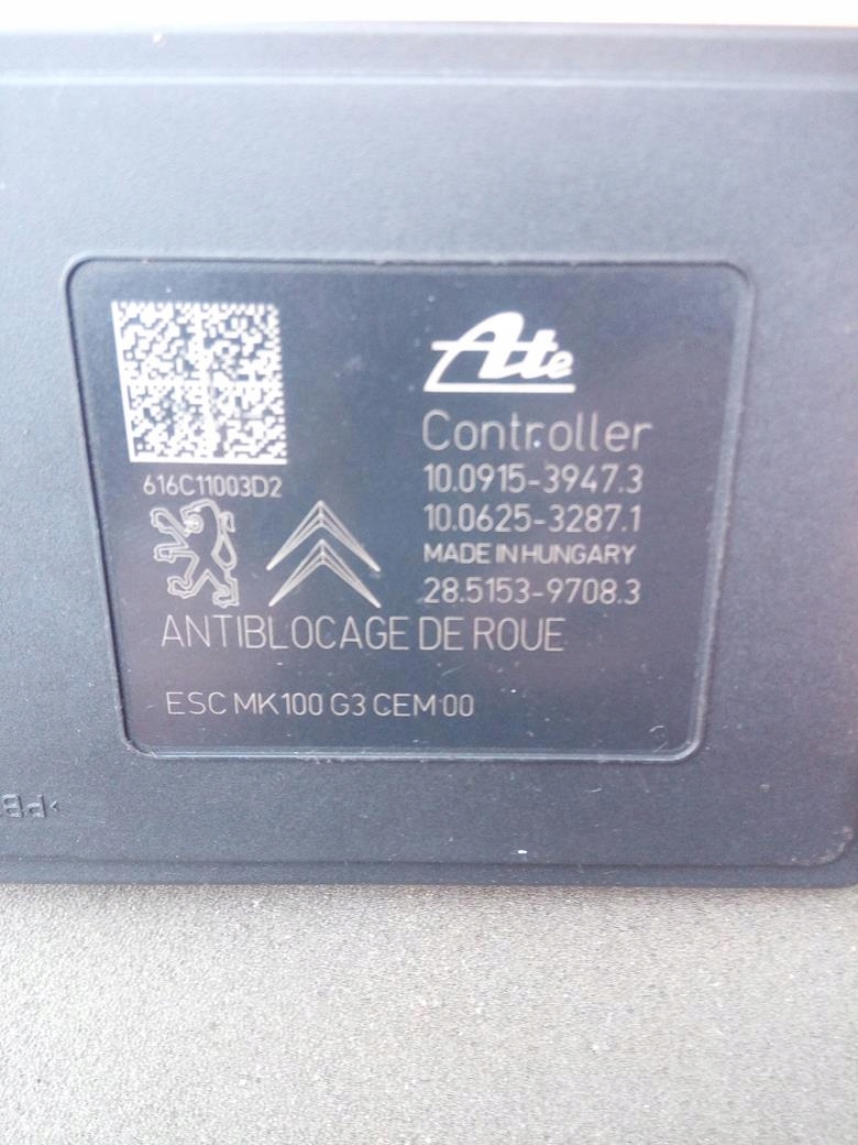 CITROEN DS3 POMPA ABS 10,0915-3947,3 KODOWANIE