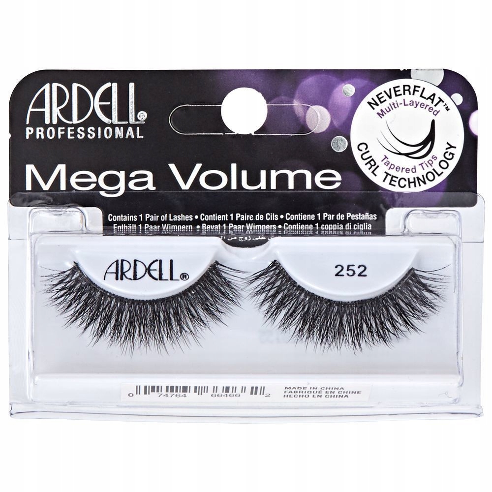 

Ardell Mega Volume 252 Neverflat Wielowarstwowe