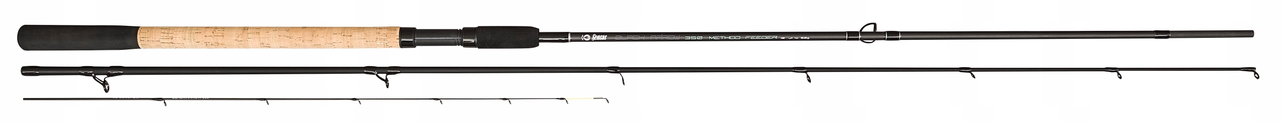Sensas Black Arrow 350 Method feeder 3.60m do100gr