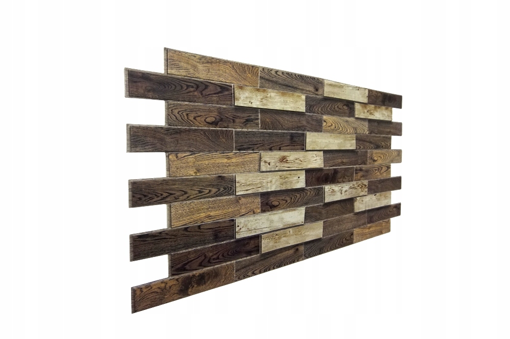Ścienne Panele 3D PCV TREE OLD Stare Drewno WOOD Marka FDC