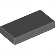

4You Lego 3069b Płytka Gładka 1X2 C. Szary (2szt)