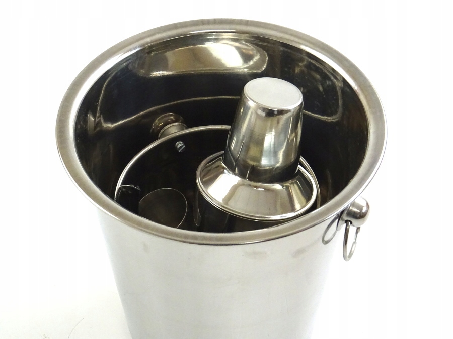 Zestaw barmański pojemnik wiaderko do lodu 1389 Liczba elementów 5