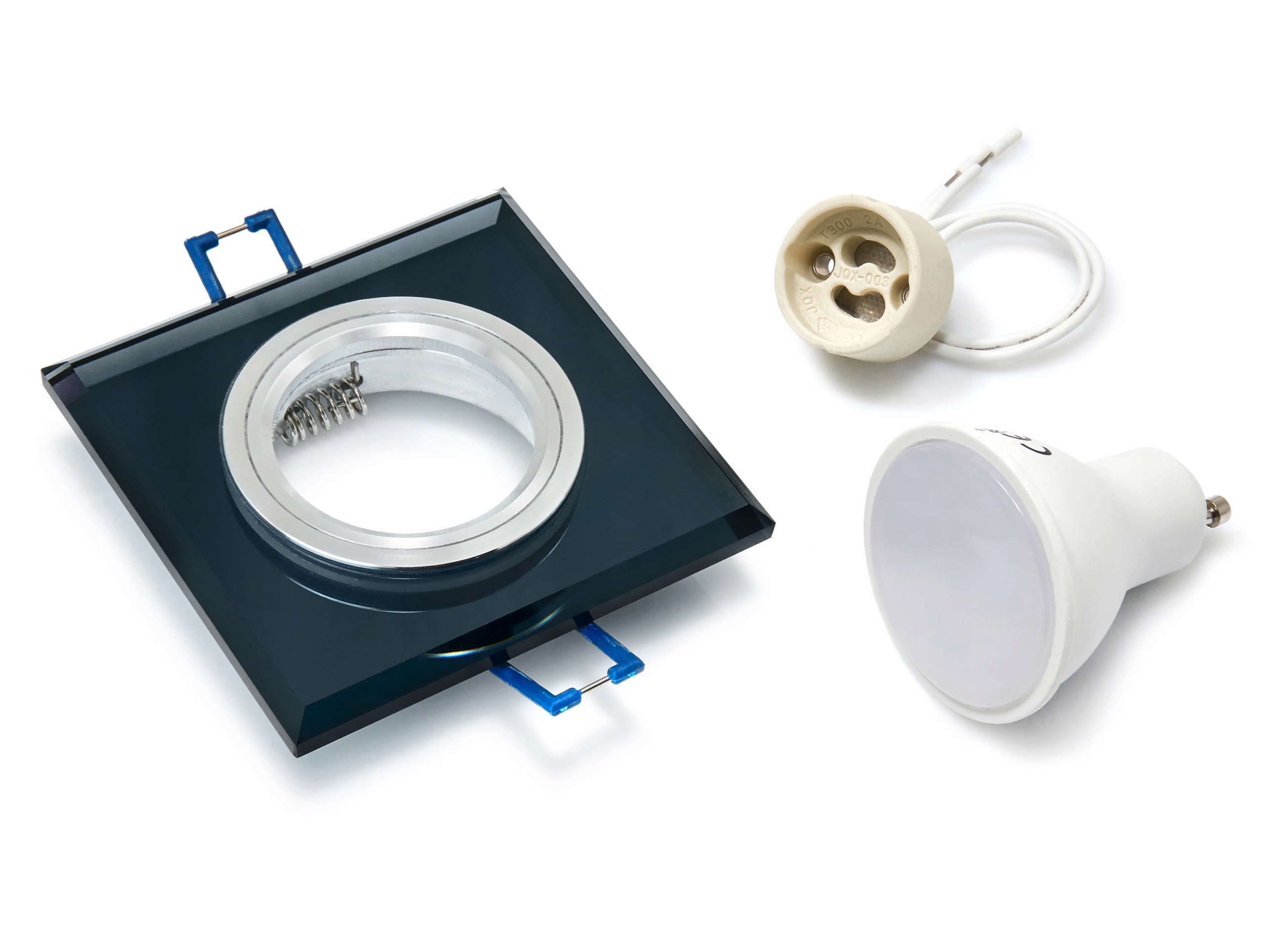 

Zestaw Oprawa Halogenowa Szklana Led 5W GU10