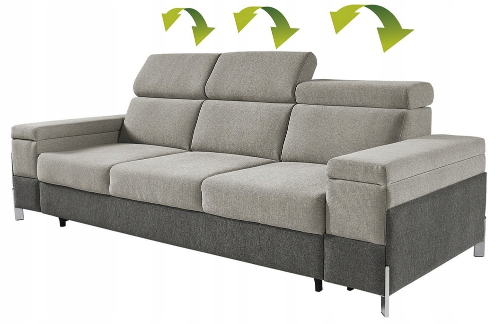 LIBRO kanapa sofa ULISES 3SFBK pojemniki Szerokość mebla 251 cm