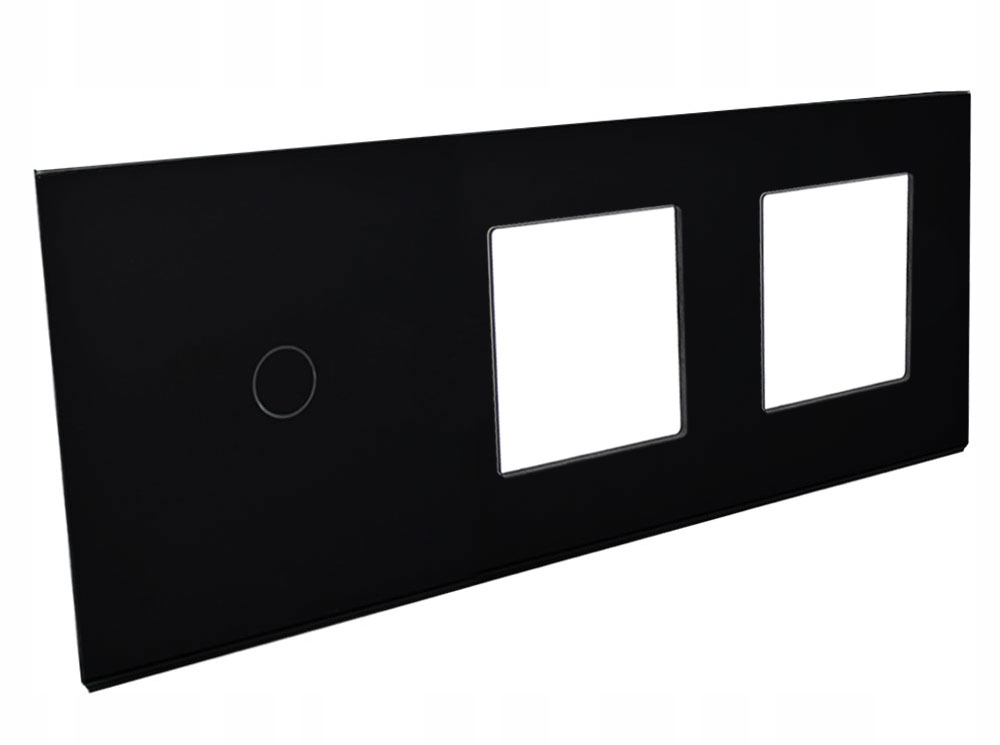 

B-line Srp Panel Ramka Szklana 1G (1+PL+PL) Czarna