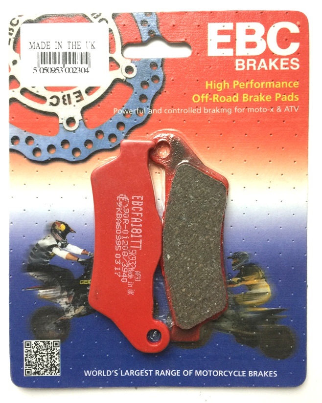 Ebc Klocki Hamulcowe Moto Ktm Sx 125 (00-14) MX 250 (92-93) Exc-f 250 Six