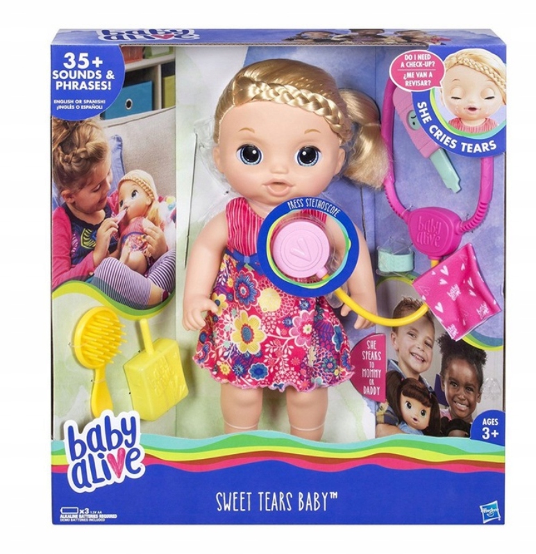 

Lalka Baby Alive Słodka Łezka Interaktywna