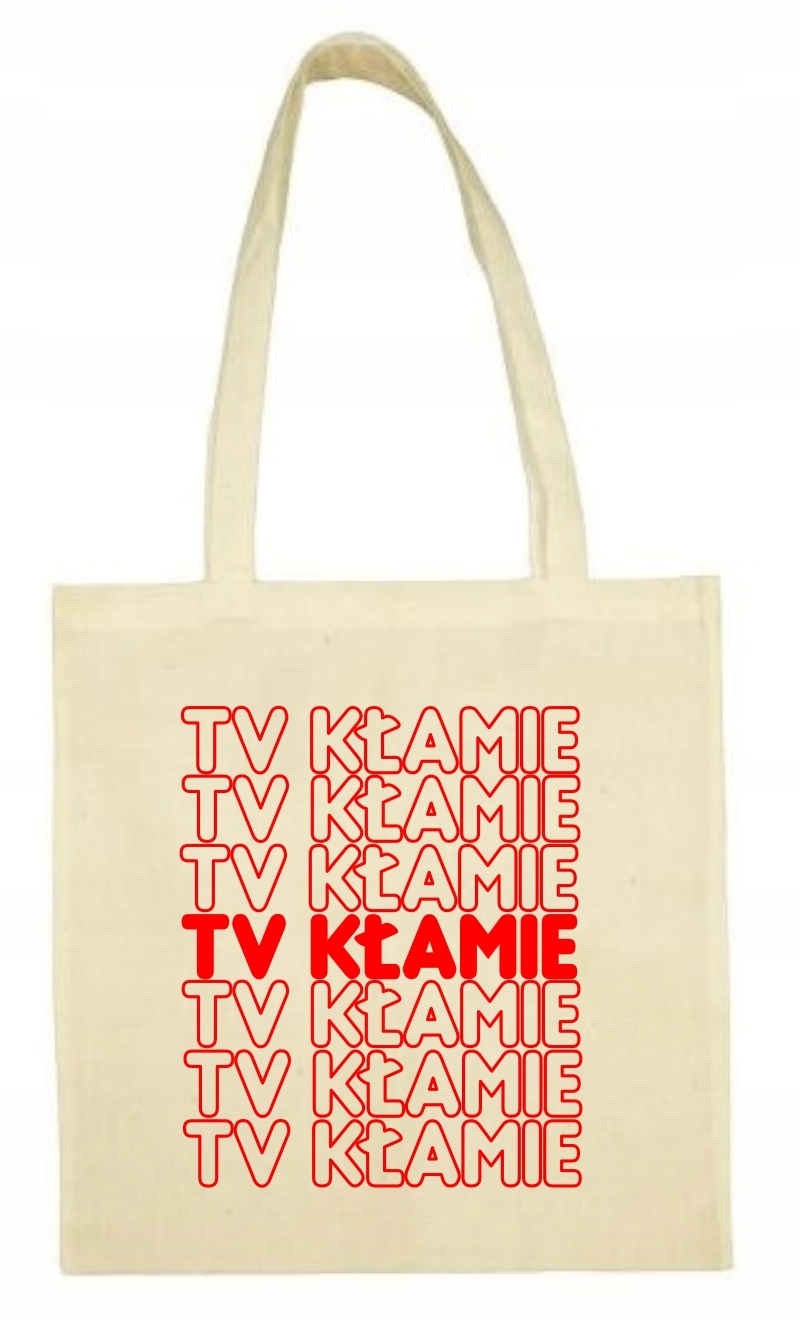 

Telewizja Kłamie Tv ,Torba Bawełniana Ekologiczna
