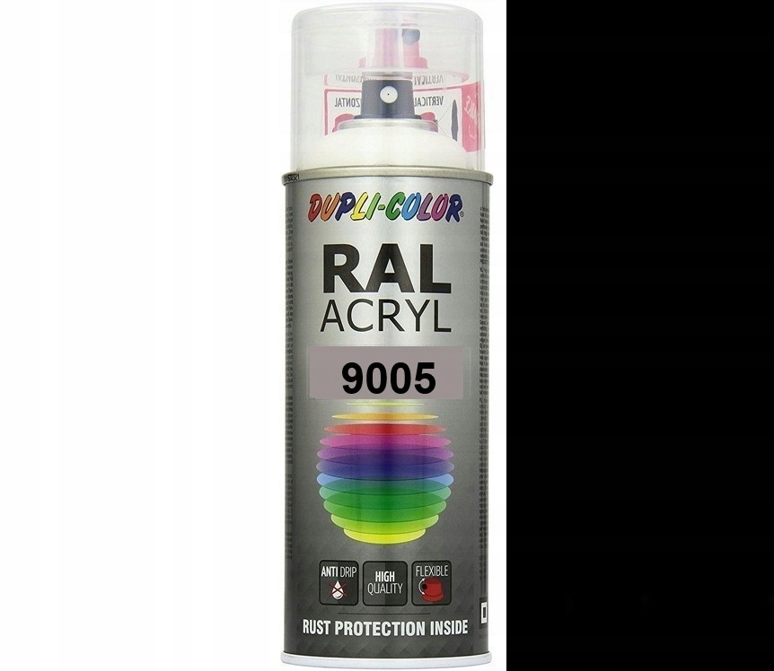 

Ral 9005 Mat Motip Spray Farba Akryl Spray