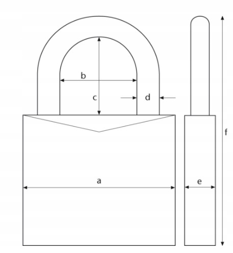 ABUS KŁÓDKA 718 MARINE 30MM WODOODPORNA NA JACHT Kod producenta -