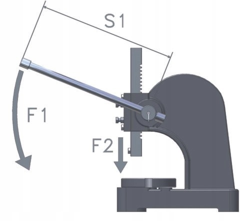 Optimum DDP 30 PRASA PRECYZYJNA RĘCZNA DO ŁOŻYSK Marka Optimum