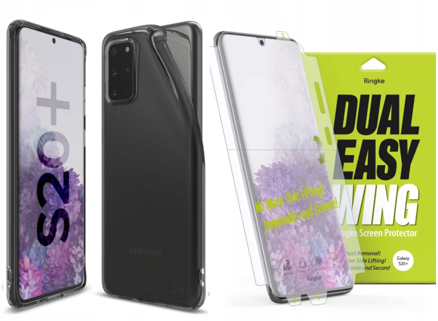

Etui Case Do Samsung S20+ Plus Ringke + 2X Folia