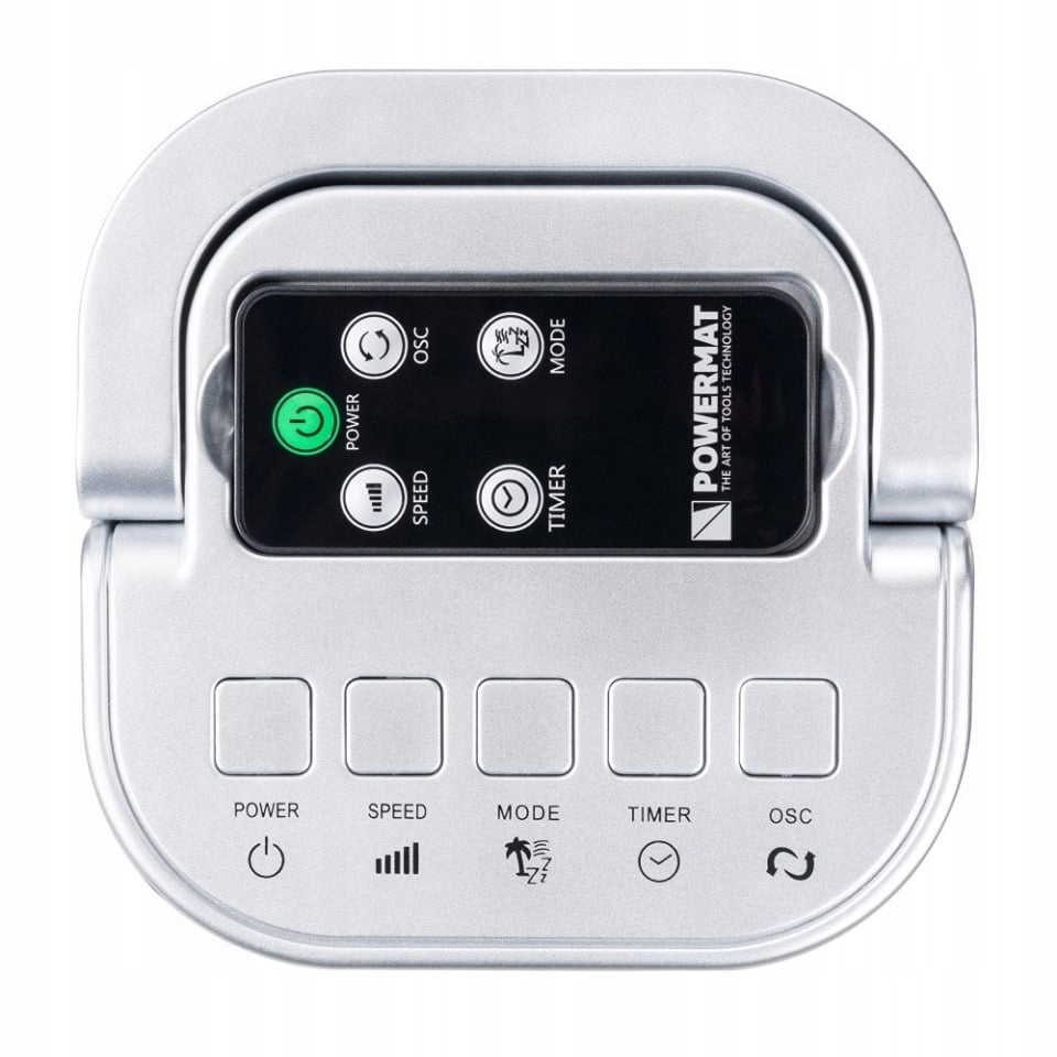 Wentylator kolumnowy Stojący Oscylacja Ochładzacz Kod producenta Powermat BLACK TOWER-120 / PM0626