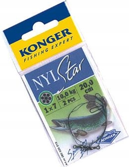 Konger Przypon Spiningowy Nylstar 20cm 10kg wys24h