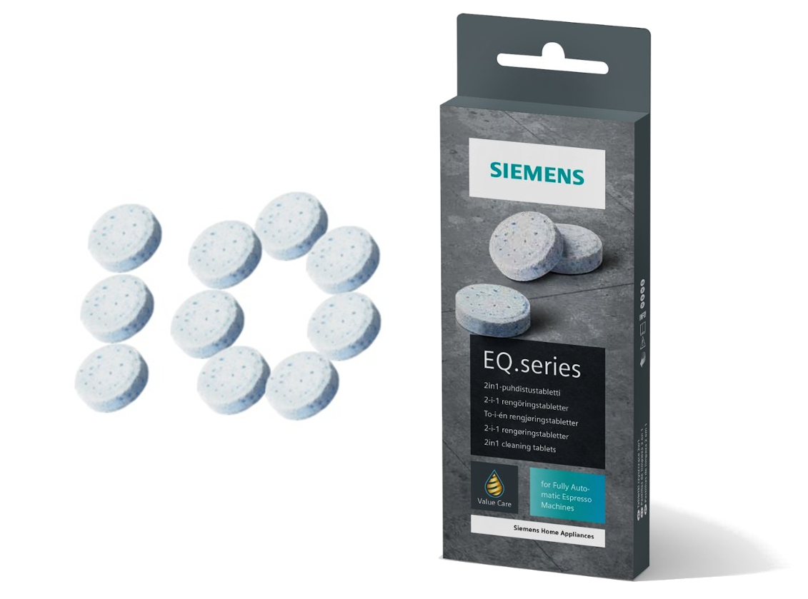 

Tabletki czyszczące Siemens TZ80001B Bosch 2w1
