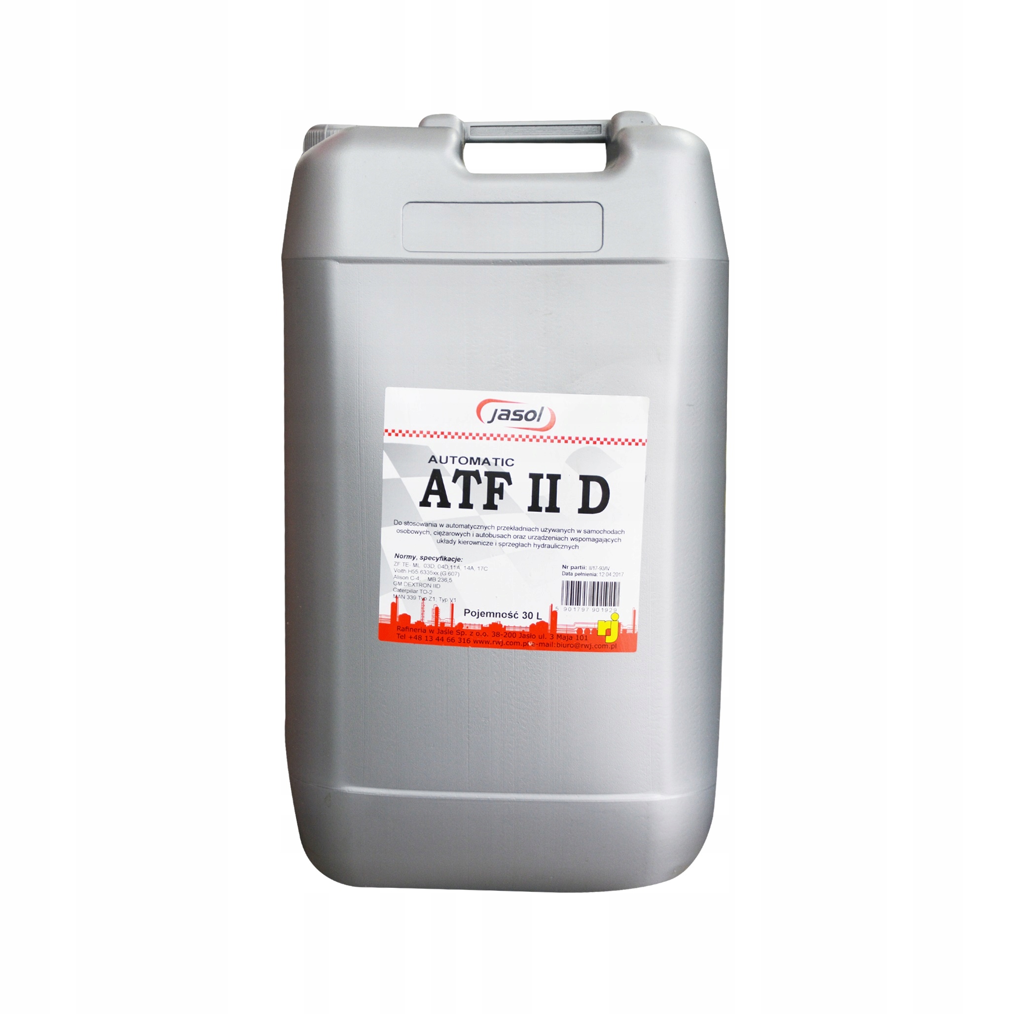 

Olej Przekładniowy Jasol Automatic Atf IID 30 L.