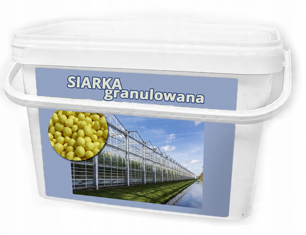 

Siarka Granulowana 3KG zakwasza iglak dezynfekcja
