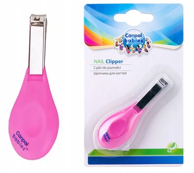 CANPOL cążki do paznokci dla niemowląt i dzieci R