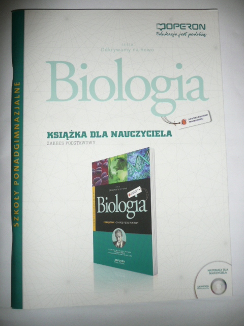 Biologia Odkrywamy na nowo książka dla nauczyciela