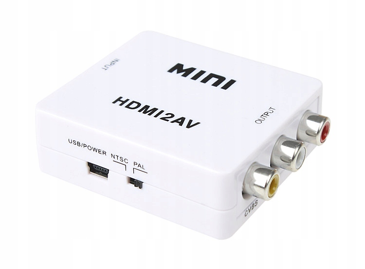 

Konwerter Hdmi do Av + audio video Cvbs kompozyt
