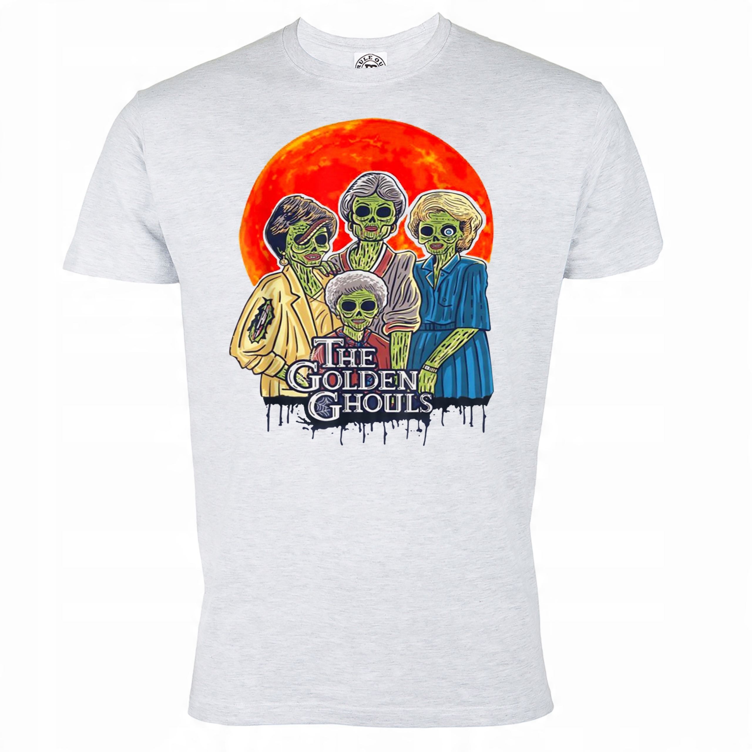 

Koszulka Na Halloween Horror Golden Ghouls HAL52