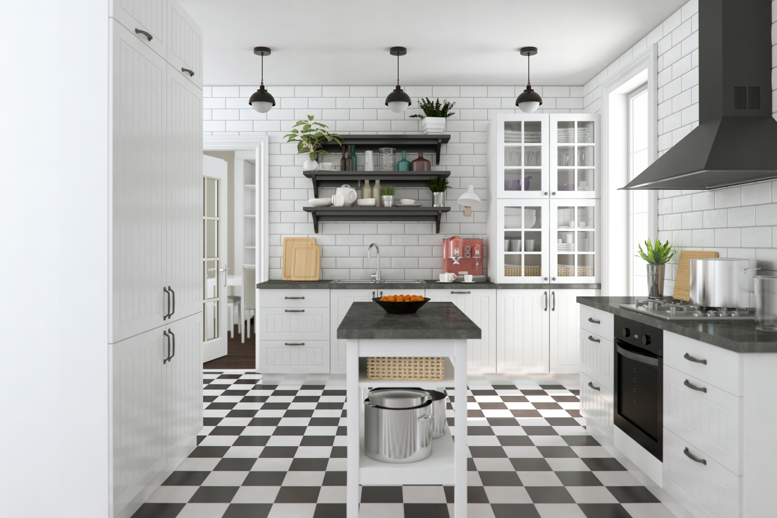 ZESTAW SZAFEK KUCHENNYCH AURORA CZARNY MAT