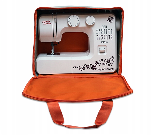 MASZYNA DO SZYCIA JANOME JUNO E1015 +TORBA +STOPKI Materiał tworzywo sztuczne
