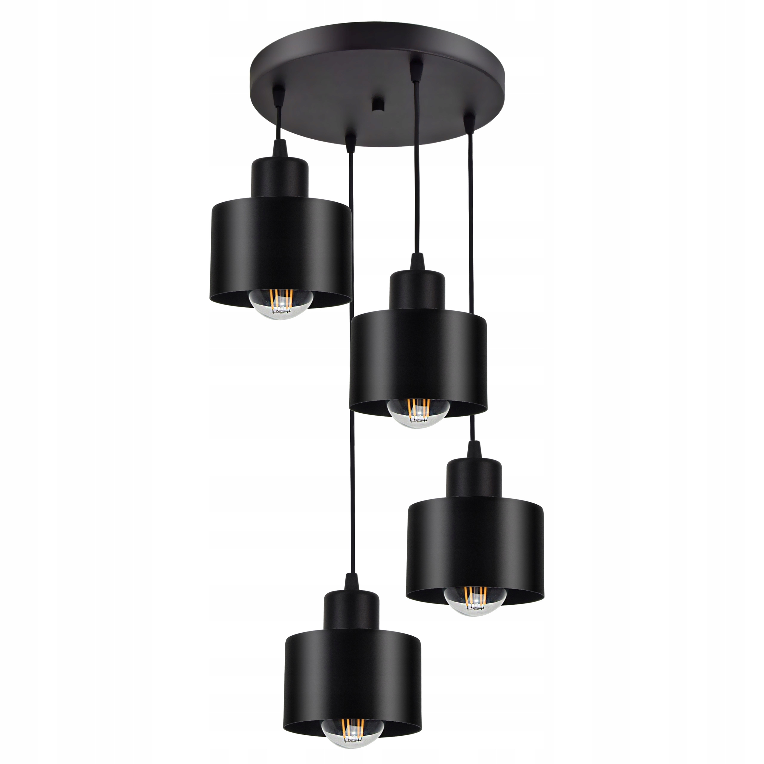 

Lampa Sufitowa Plafon Żyrandol Loft Edison Led