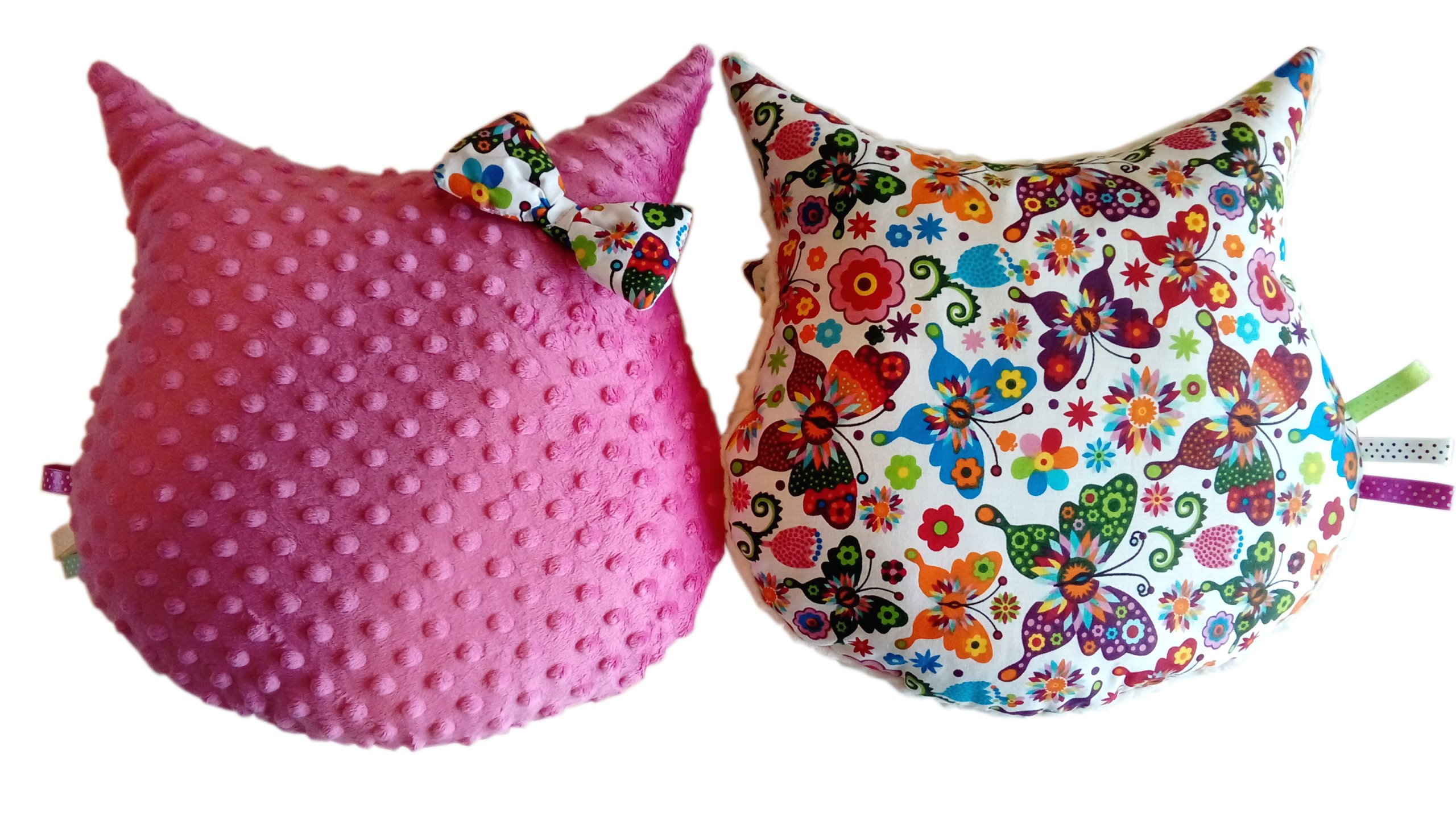 PODUSZKA SOWA MINKY BAWEŁNA 35X40 PRZYTULANKA