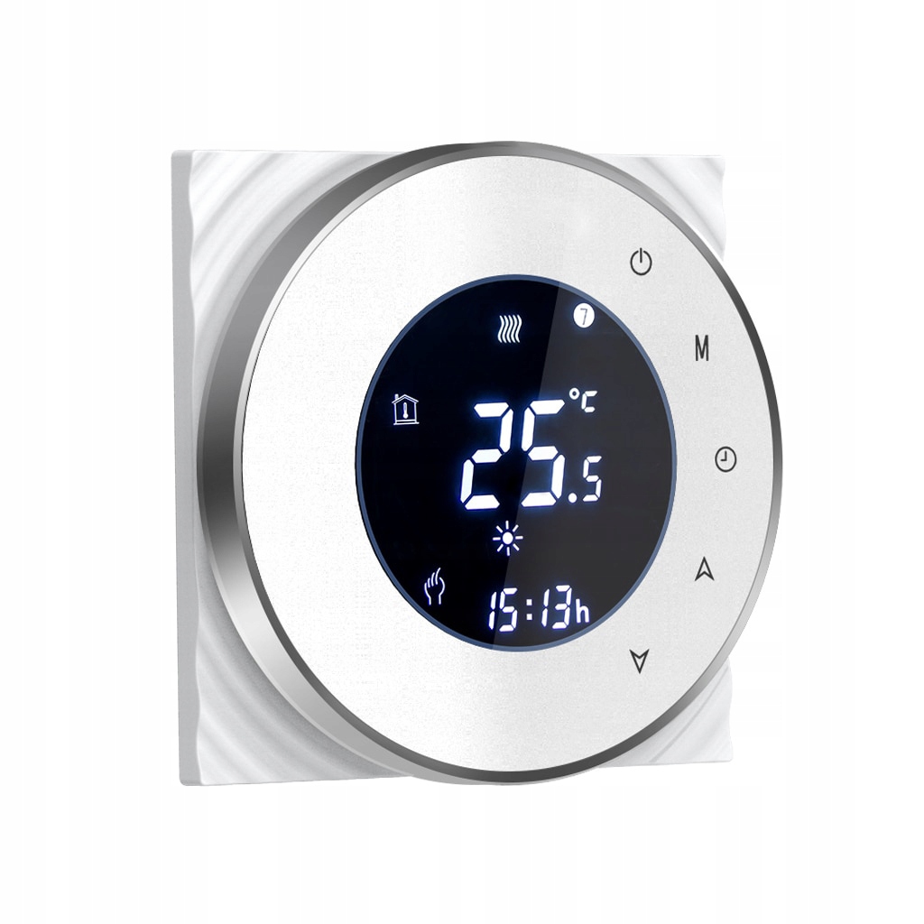 

Termostat Wifi Zwierny Piec Bojler Biały Tuya Neo