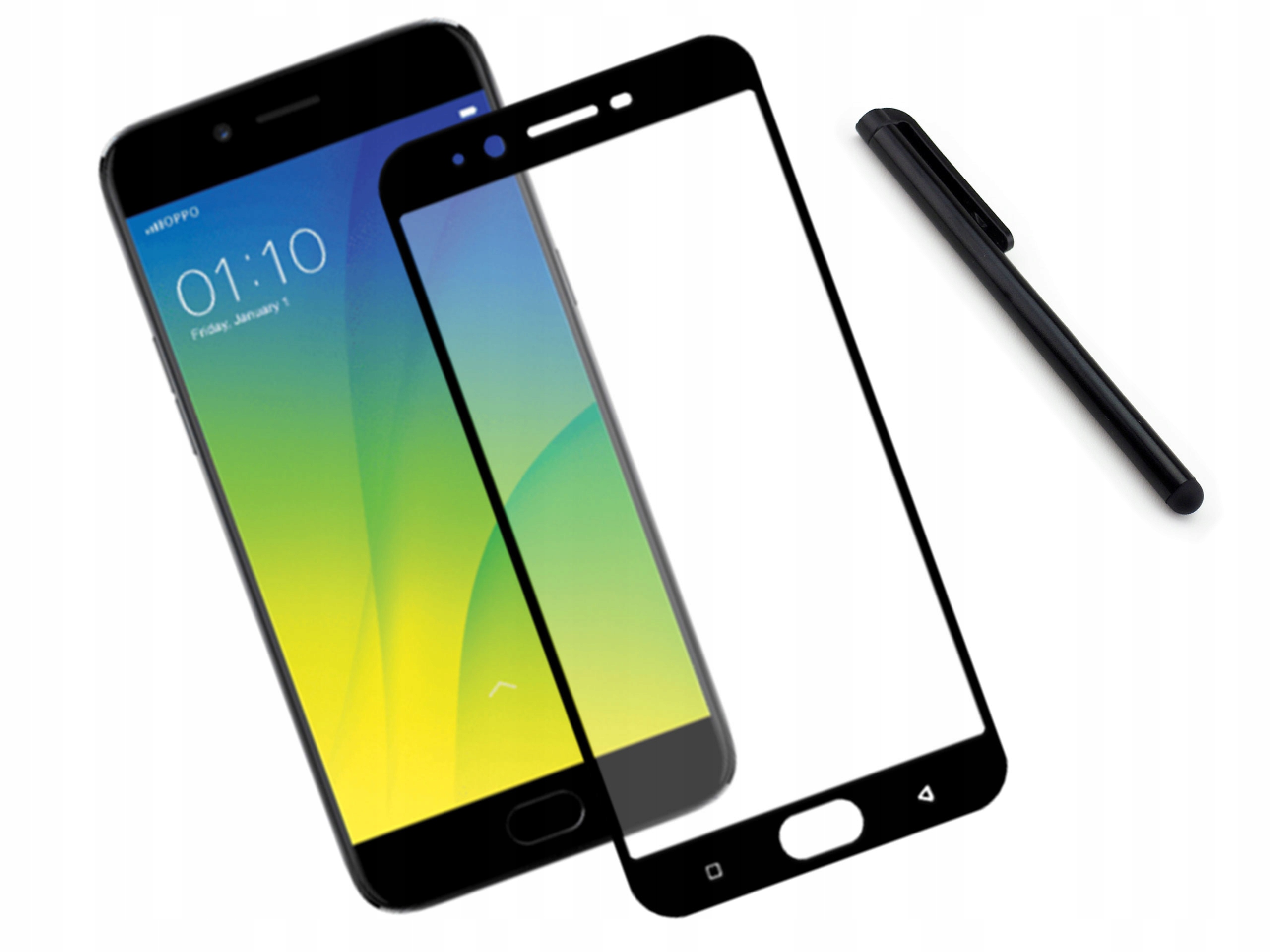 

Szkło hartowane 3D 9H Oppo R9s plus Czarne