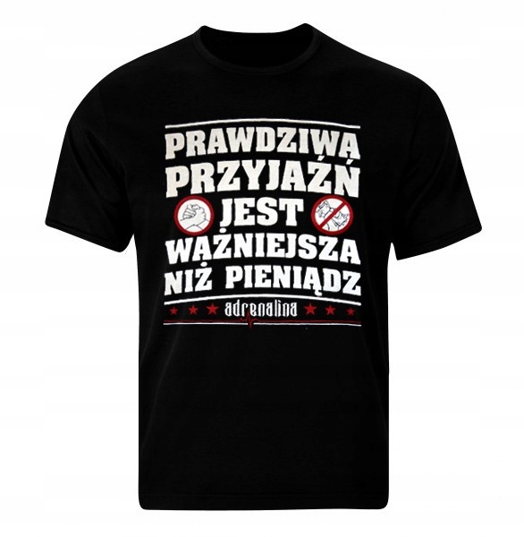 T- shirt koszulka kibicowska Adrenaline BSNT r.XL 7899670115 - Allegro.pl