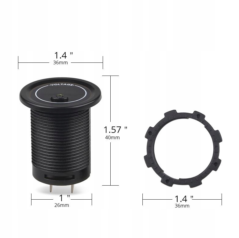 WOLTOMIERZ Z ALARMEM NISKIEGO NAPIĘCIA BLUE Kod producenta CZ120-BL