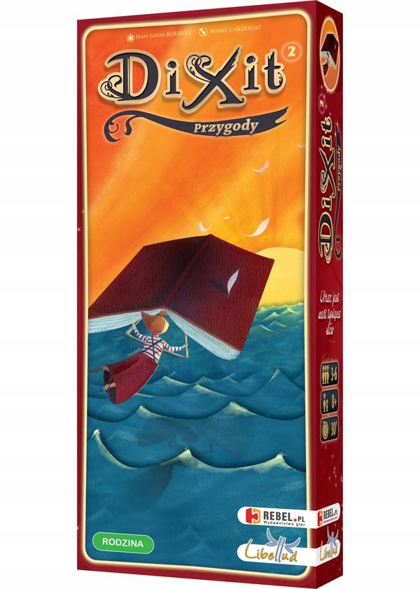 DIXIT 2 PRZYGODY ROZSZERZENIE DO GRY REBEL