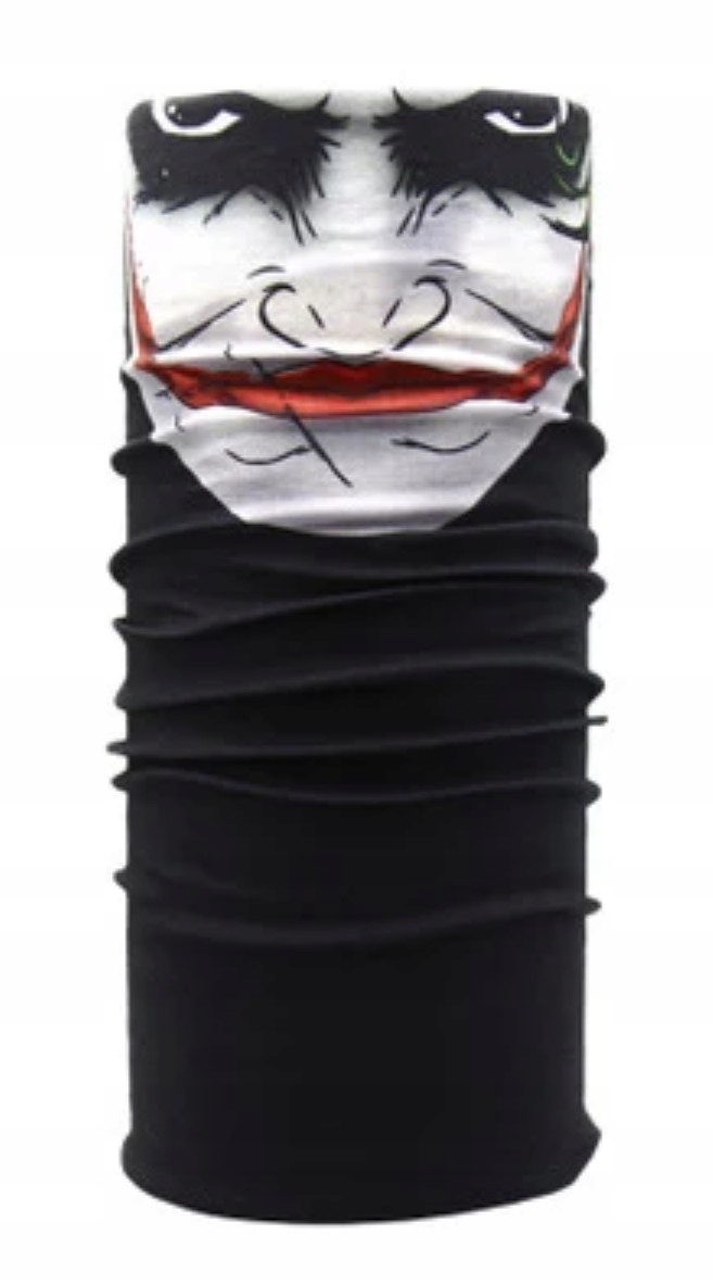 

Komin bandana tuba 3D bandama chusta Joker szalik