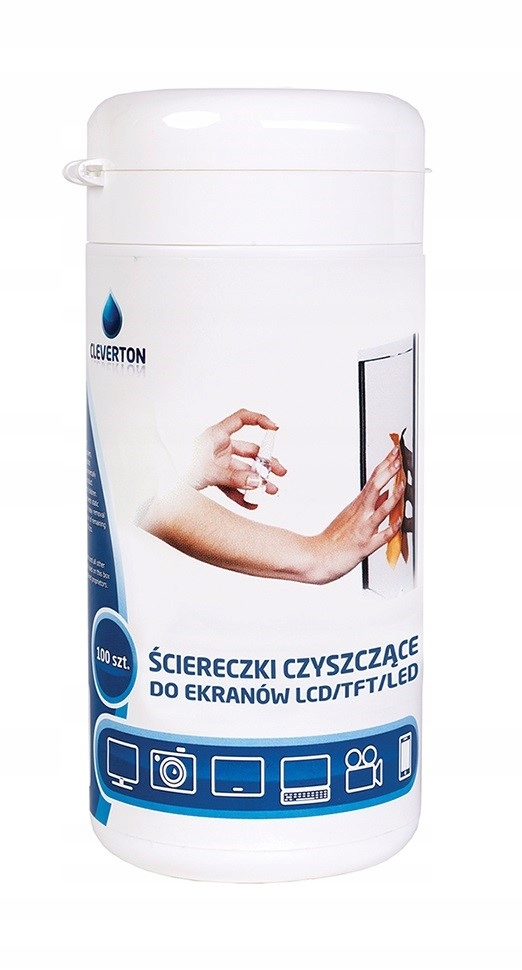 

Cleverton Ściereczki czyszczące do monitora LCD