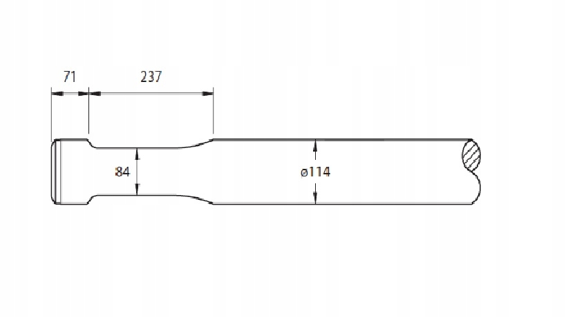 GROT MLOT HYDRAULICZNY ZAMO MONTABERT OCM HAMMER