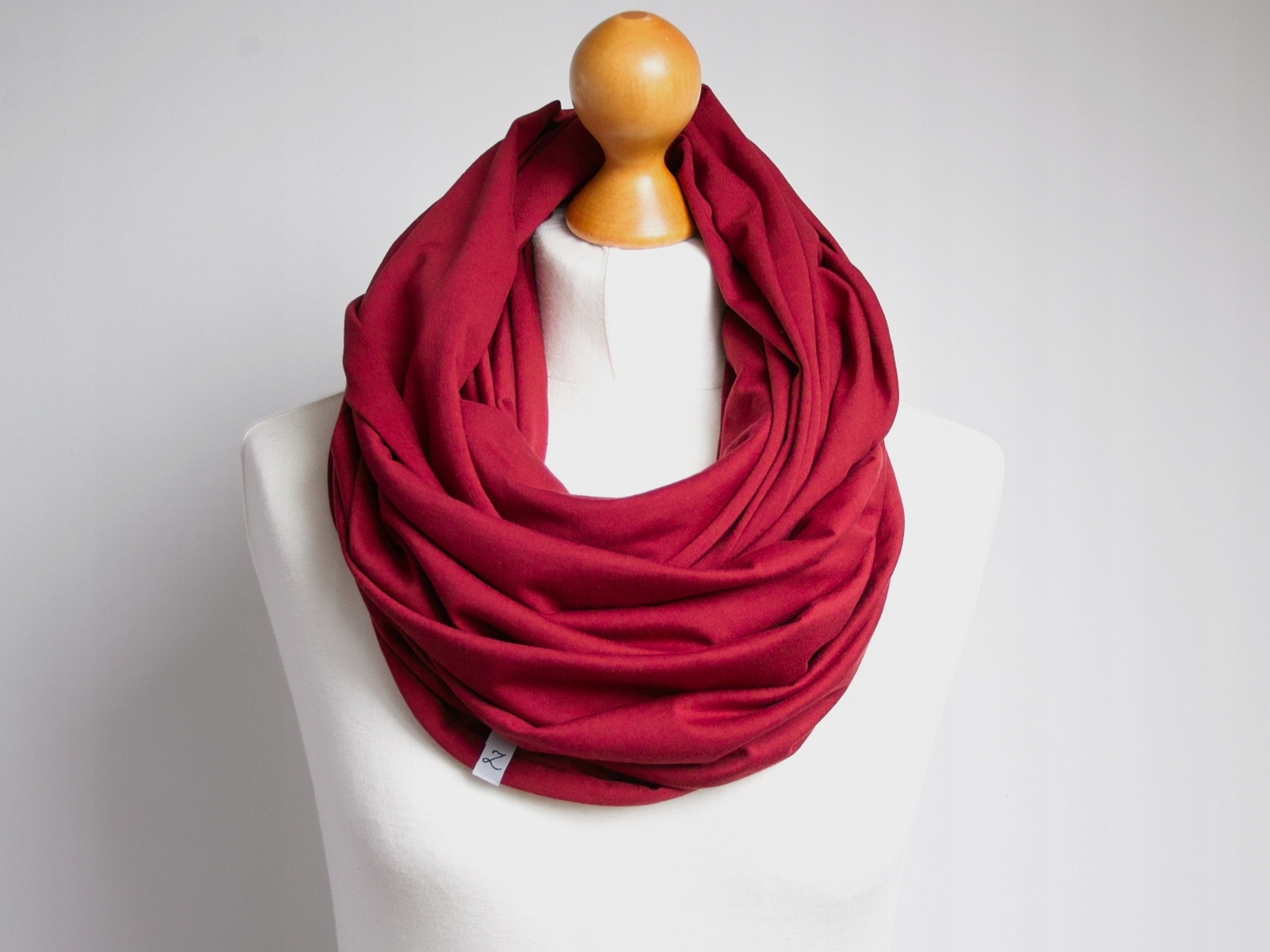 KOMIN tuba szal BORDOWY Pracownia Zolla Marka inna